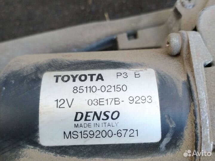 Трапеция дворников toyota corolla e120