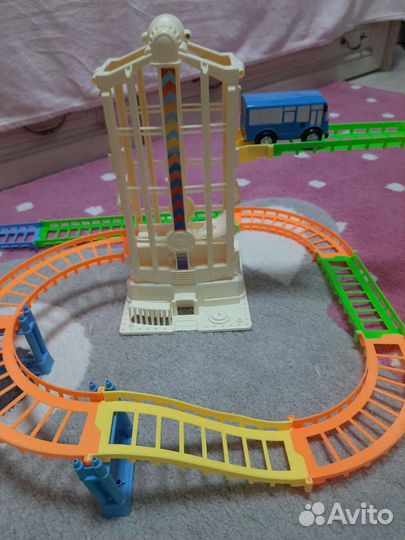Игрушка Дорога Автотрек с лифтом