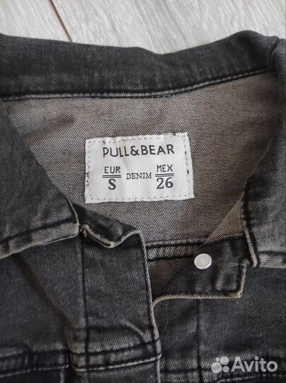 Джинсовая куртка pull and bear