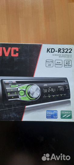 Магнитола JVC KD- R322