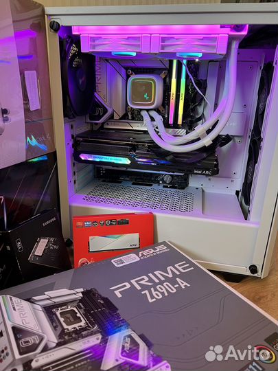 Крутой мощный игровой компьютер i7 14700kf, новый