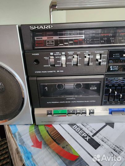 Магнитофон sharp gf 700z