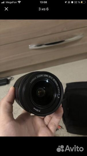 Фотоаппарат Canon EOS 600D kit 18-55 isll