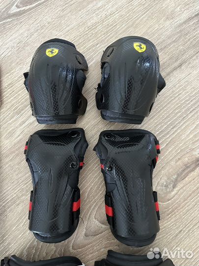 Защита для роликов shell ferrari
