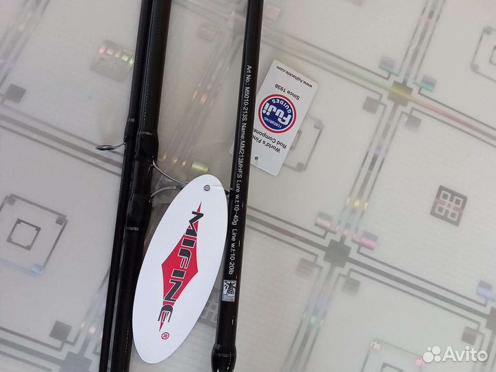 Спиннинг maximus mifine. Карбон. Трехсоставной