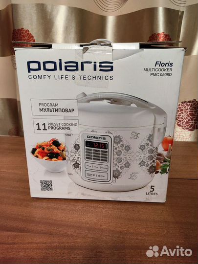 Мультиварка polaris pmc 0508d floris
