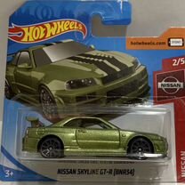 Hot Wheels nissan skyline GT-R BNR34