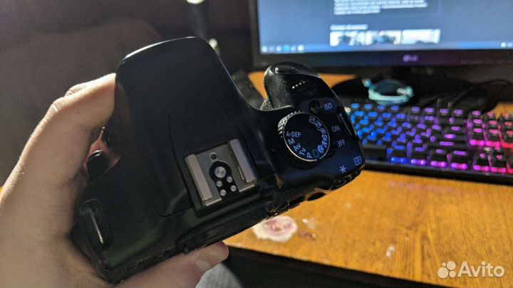 Canon EOS 450D, рабочая