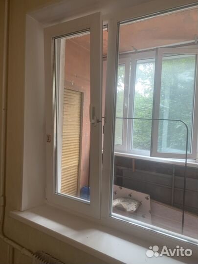 Балконная рама пластиковая бу