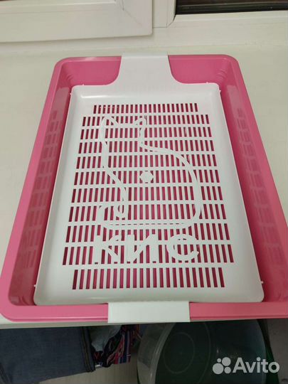 Лоток туалет для животных кис глубокий