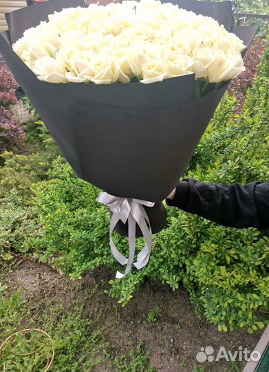 Букет цветов. Розы 101 шт