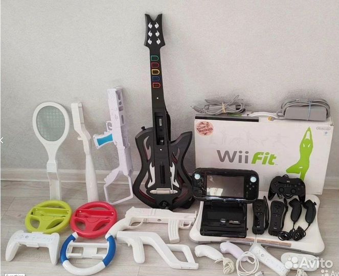 Nintendo Wii u 32 гб deluxe edition Большой набор