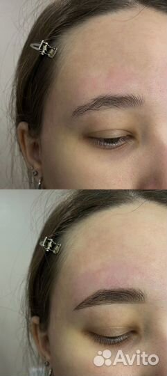 Оформление бровей