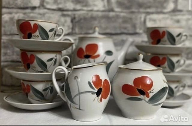 Сервиз СССР Пролетарий Новгород