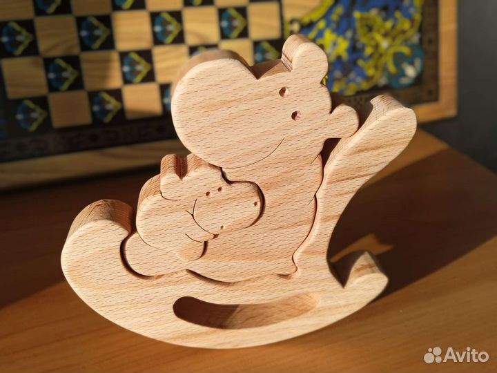 Игрушки из дерева