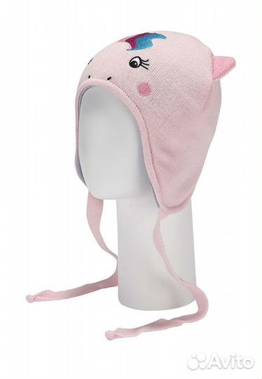 Шапка зимняя Единорог р-ры 44-46, 48-50