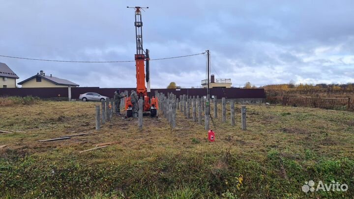 Жб сваи с установкой