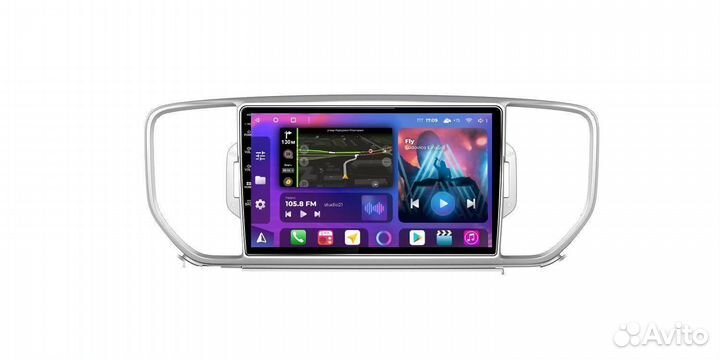 Магнитола андроид Kia Sportage 4 16-18 TS7 2/32
