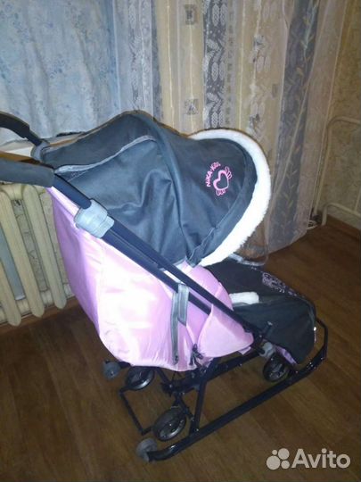 Санки коляска ника