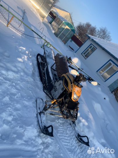 Самодельный снегоход