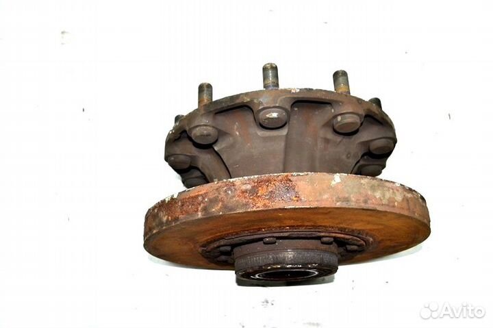 Ступица, дисковые тормоза, передний мост, левая vo