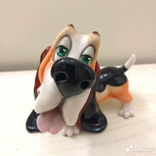 Фарфоровая фигурка собачки Bertie