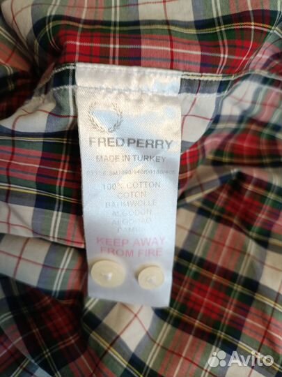 Рубашка fred perry