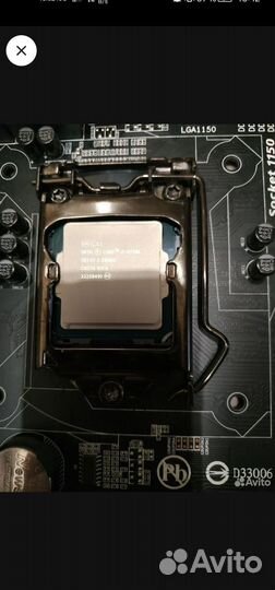 Материнская плата gigabyte с процессором i7 4770k