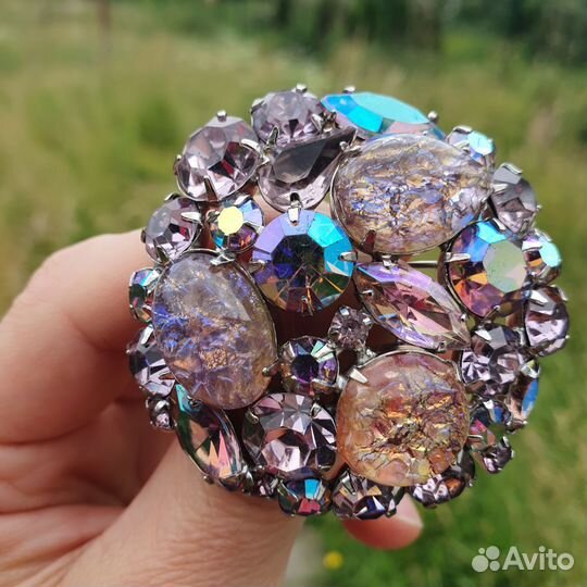 Винтажная брошь США