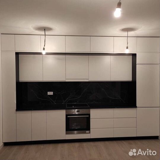 Кухонный гарнитур угловой матовый