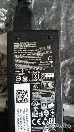Блок питания 19.5V 3.34A