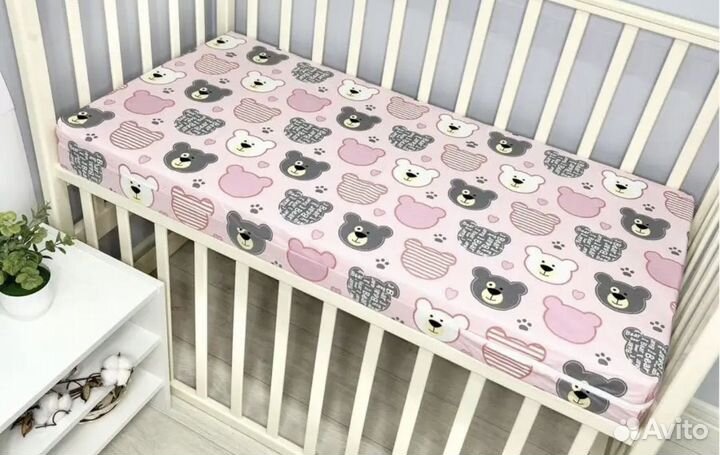 Матрас в детскую кроватку 120 на 60