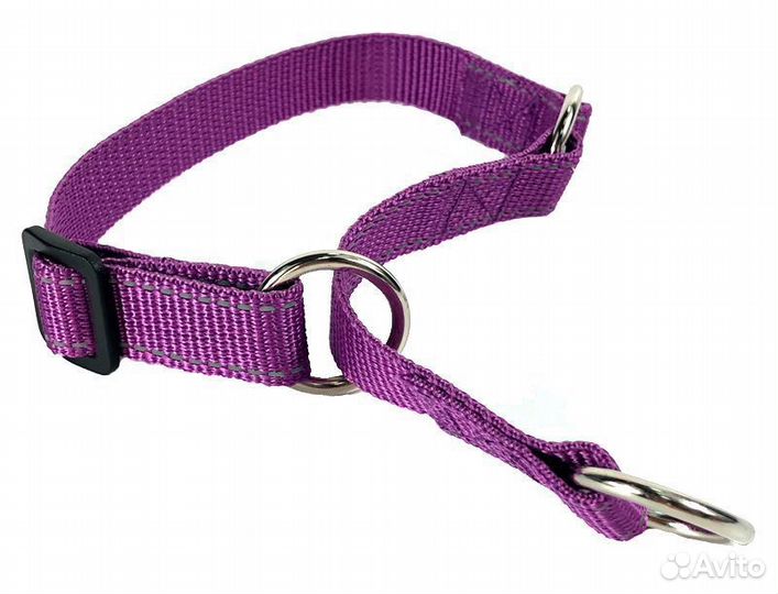 Fresh line ошейник 5513С 30 мм полуудавка с 3 коль