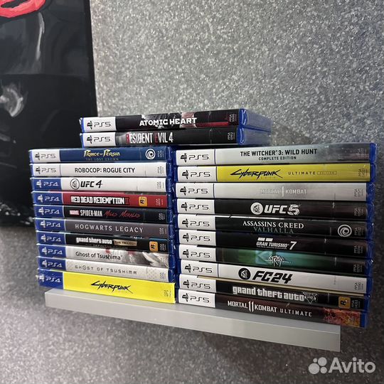 Диски на PlayStation 5 PS5 Playstation 4 PS4