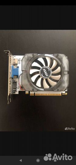 Видеокартa GT 730 MSI на 2 gb