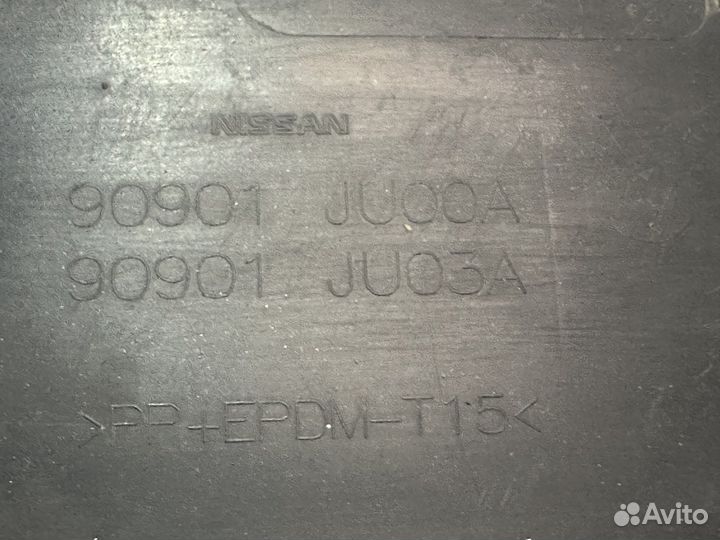 Накладка двери багажника nissan x-trail t31