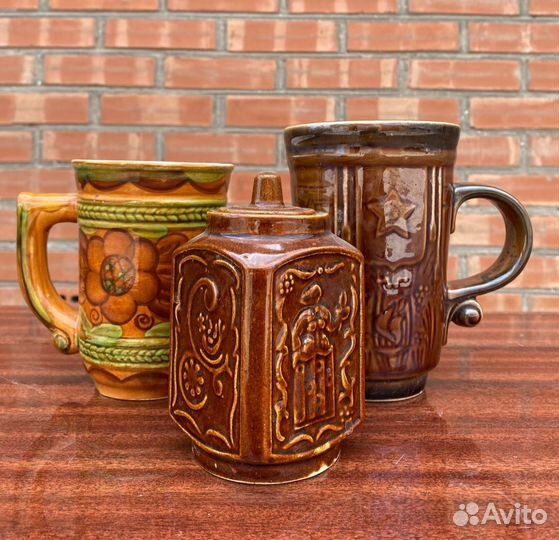 Кружка пивная чайница стопки кувшин