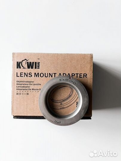 Переходное кольцо для объектива Nikon m42 (зенит)