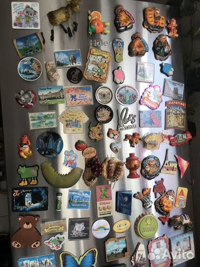 Колекция магнитиков на холодильник на выбор