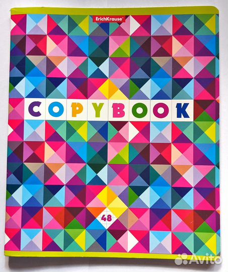 Тетрадь в клетку 48 листов, 12 листов