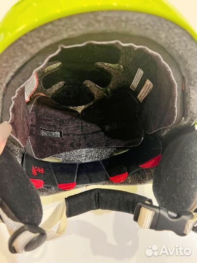 Шлем горнолыжный детский RED