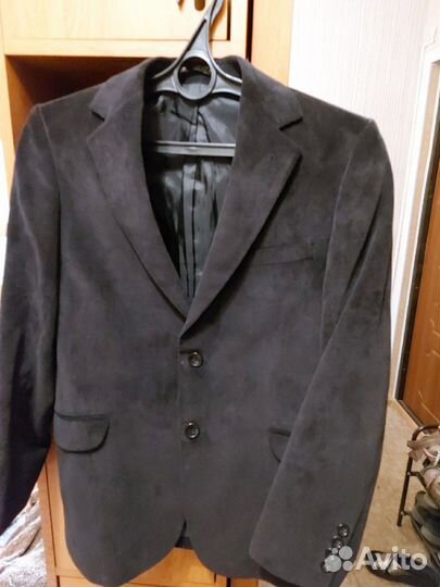 Костюм из качественного микровельвета для мальчика