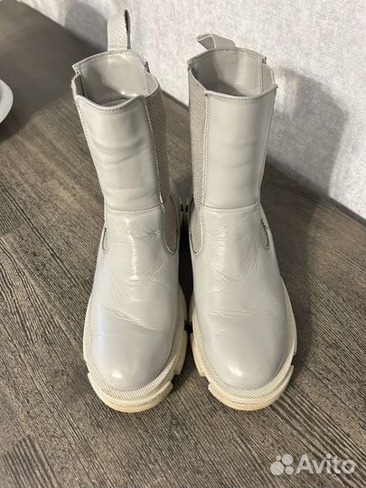 Ботинки челси женские 38 натуральная кожа