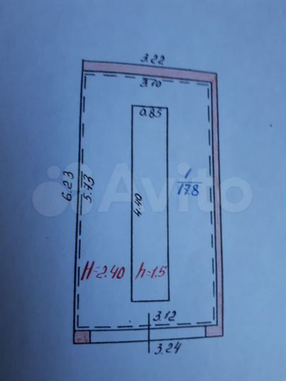 Гараж, 20 м²