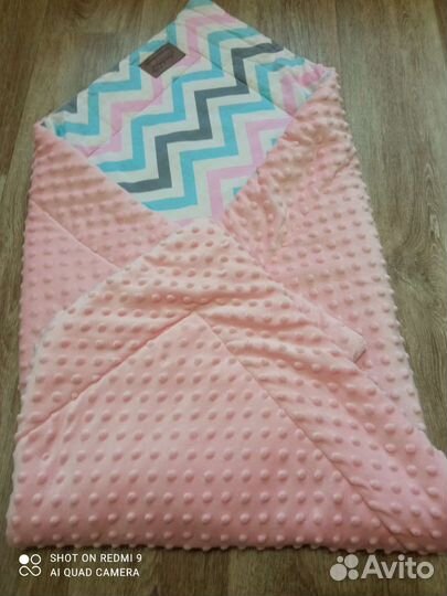 Детское одеяло в кроватку, детский плед в коляску