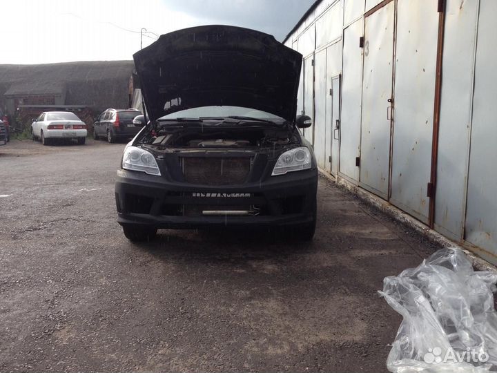 Передний бампер mercedes ML class W164 рестайлинг