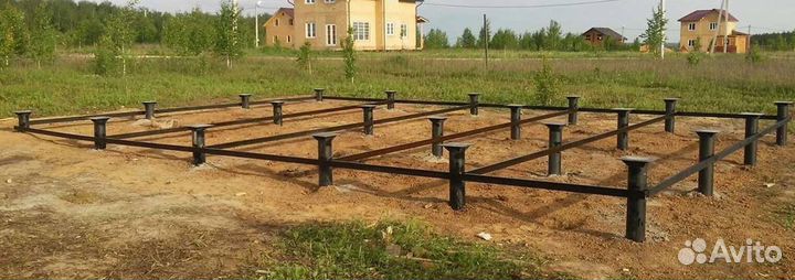 Винтовые сваи под ключ