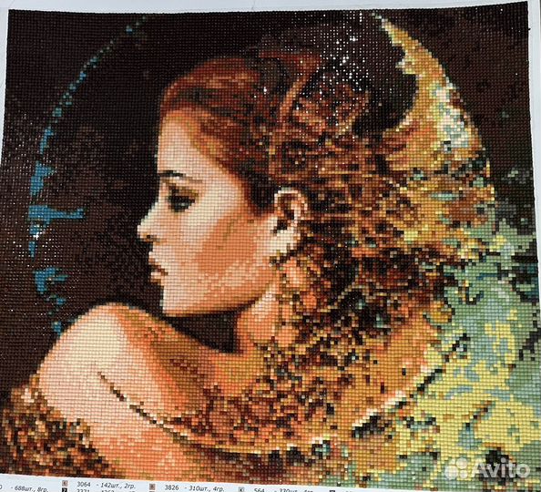 Алмазная мозаика (готовая работа)