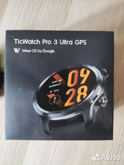 Смарт - часы ticwatch pro 3 ultra gps