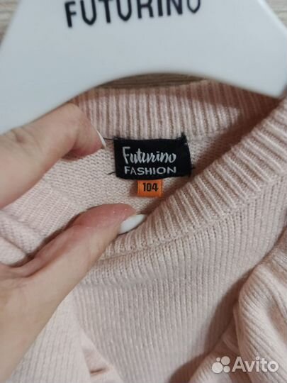 Свитер детский, на девочку, размер 104